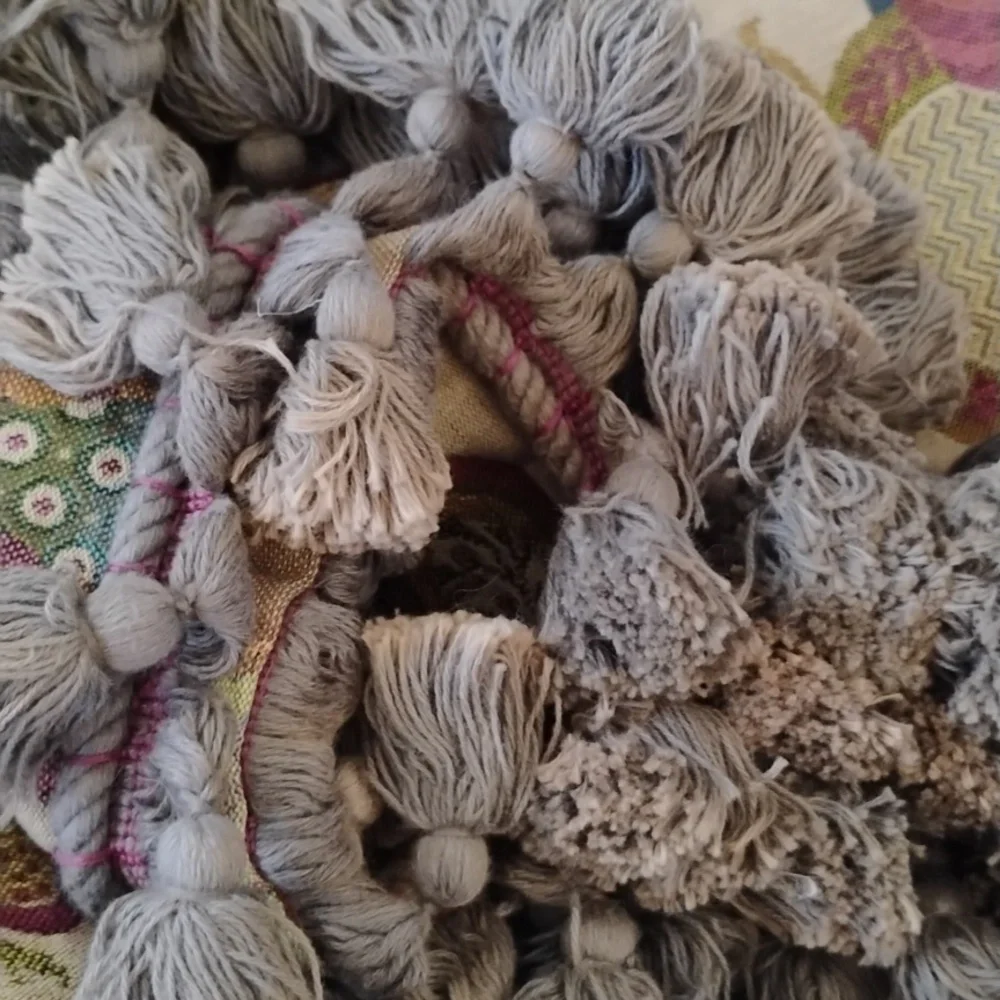 Vintage Tapestry Tassel Tablecloth